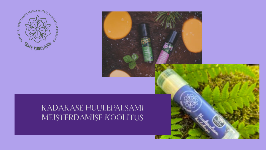 huulepalsami koolitus